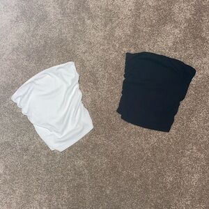 SHEIN EZwear Multicolor Knitted Women's Tube Top